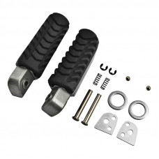 Rear passenger footpegs for the Kawasaki Z650 Ninja 650 KLE 650 Versys motorcycle