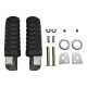Rear passenger footpegs for the Kawasaki Z650 Ninja 650 KLE 650 Versys motorcycle