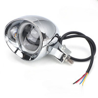 Дополнительные хромированные фары Cruiser Led с габаритом дхо, пара