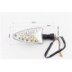 Big Arrow motorcycle turn signals, LED, 2 pcs.