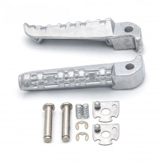 Підніжки пасажира задні Yamaha YZF R3 R15 R25 R125 MT09 MT07 tracer MT03 M10 срібло