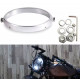 High-quality metal universal 7-inch motorcycle headlight mount for LED optics.