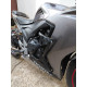Honda CBR500 crash bars with crash pads