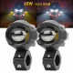 Additional LED fog lights, universal motorcycle headlights, low and high beams