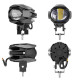 Additional LED fog lights, universal motorcycle headlights, low and high beams