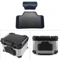 Universal backrest cushion for a motorcycle trunk