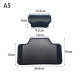 Universal backrest cushion for a motorcycle trunk