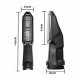 Повороты led на мотоцикл Kawasaki Z 125 250 300 400 650 750 800 900 1000 KLE Versys ER6 KLR 650, темные 2 шт