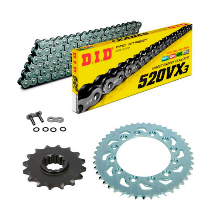 Цепь и звезды BMW F650GS 1999-2007