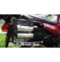 Frames under trunks of Honda Transalp XL600 V
