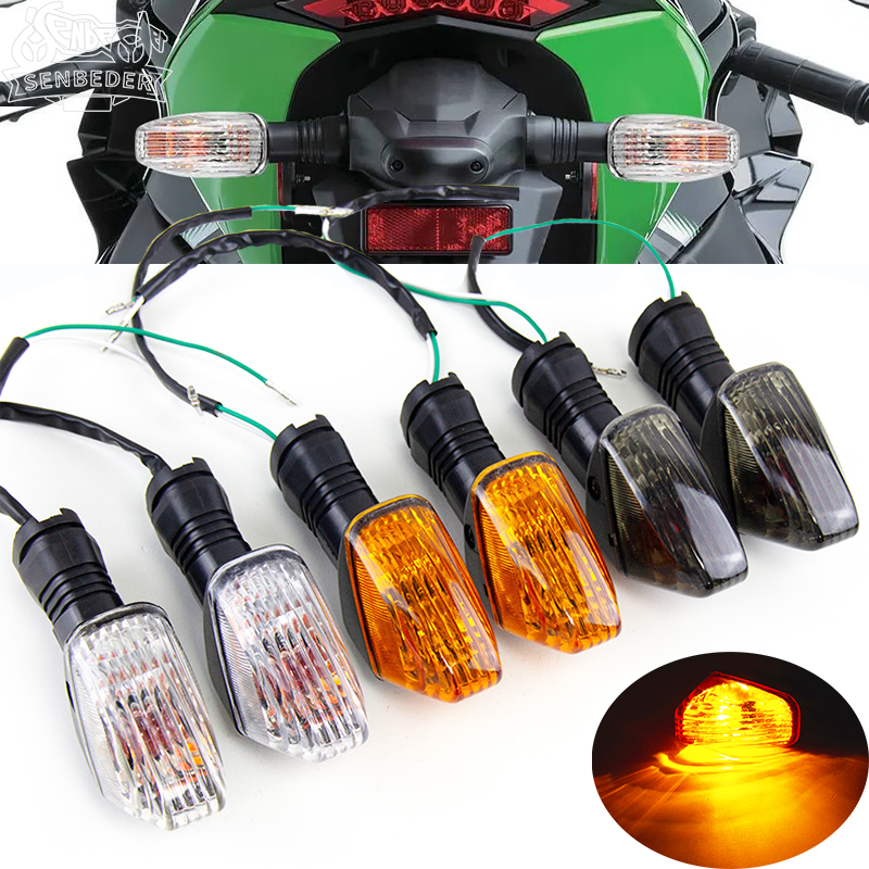 K様先用 Повороти на мотоцикл Kawasaki ZX10R ZX6R ER6F Ninja 650 Z750 Z1000
